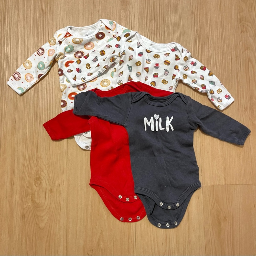 Baby Onesie Longsleeves Bodysuit Bundle